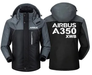 Airbus A350 XWB Winter Jacket - Water-Resistant, Snow-Proof, Unique Design, Slim Fit