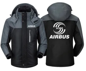 Airbus A380 Winter Jacket - Water-Resistant, Snow And Wind Resistant, Unique Design And Slim Fit