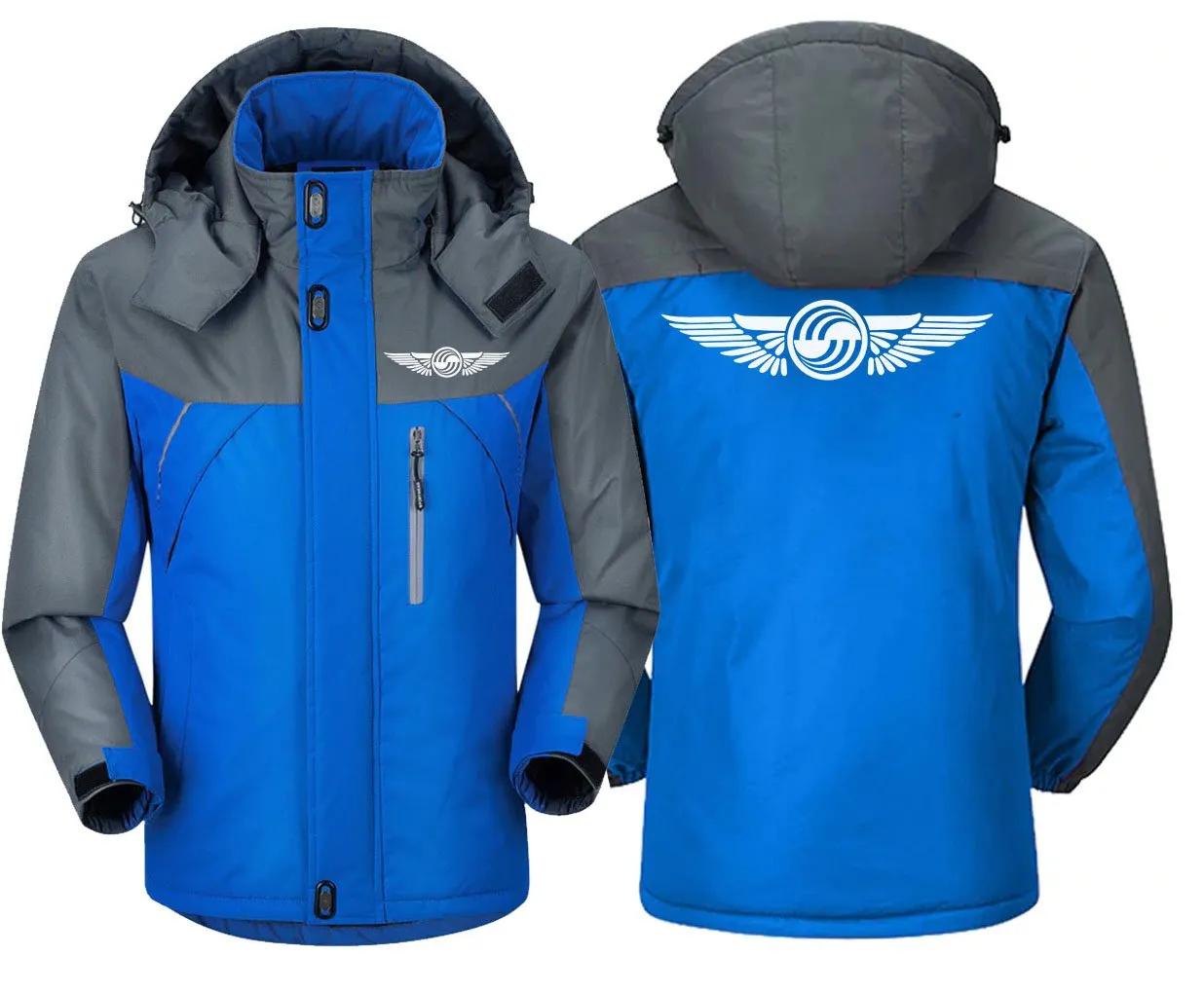 Airbus Wing Winter Jacket - Slim Fit, Water-Resistant, High Wind & Snow Protection, Unique Design