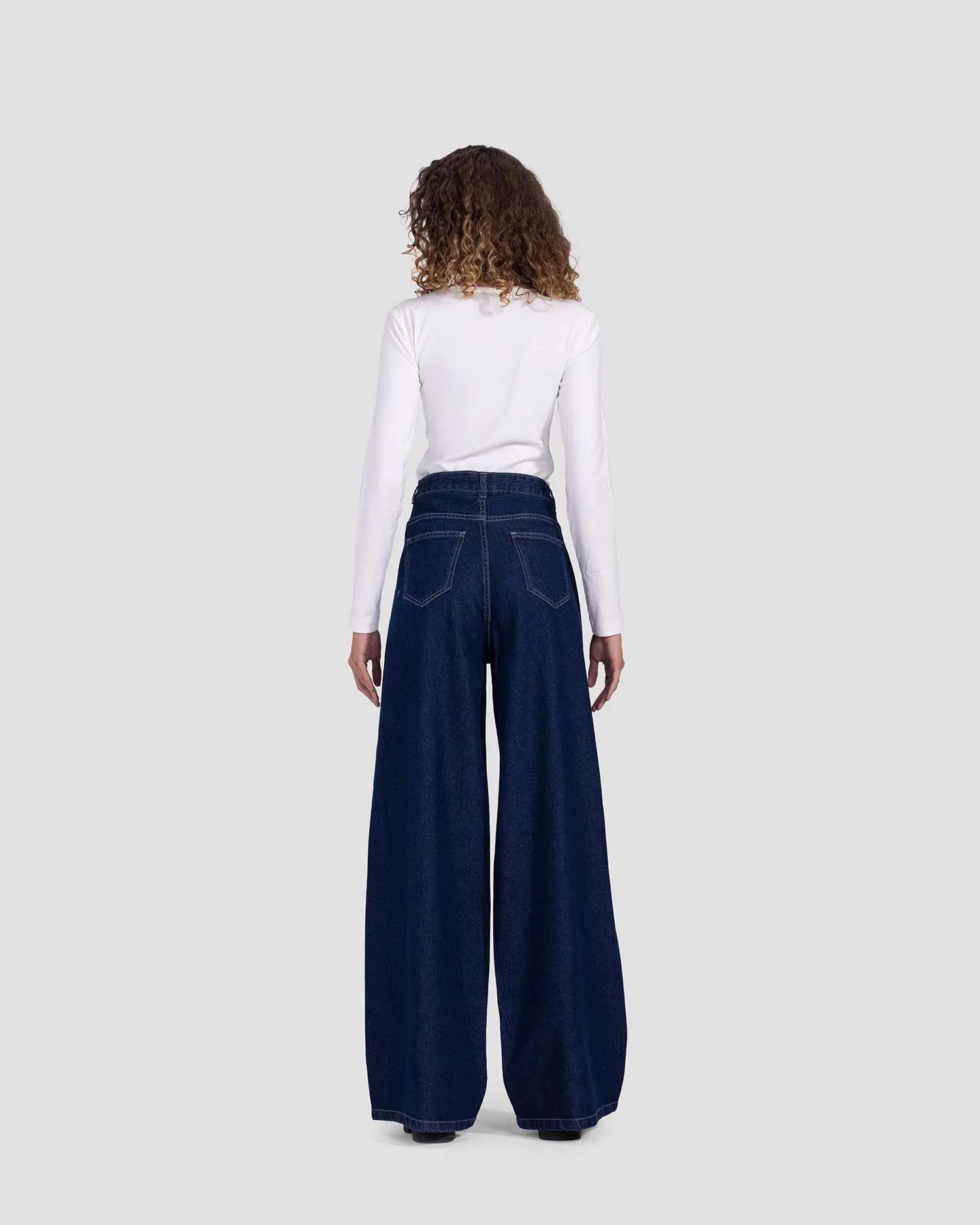 Basic Wide Leg Pants (3002) - Kava