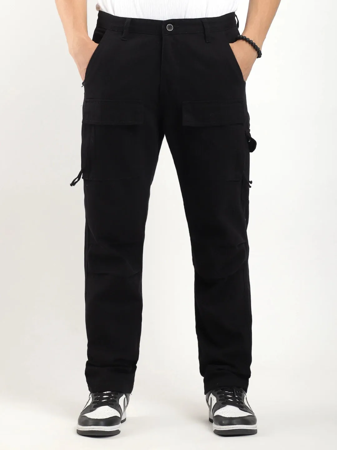 Cambridge Gear Black Cotton Cargo