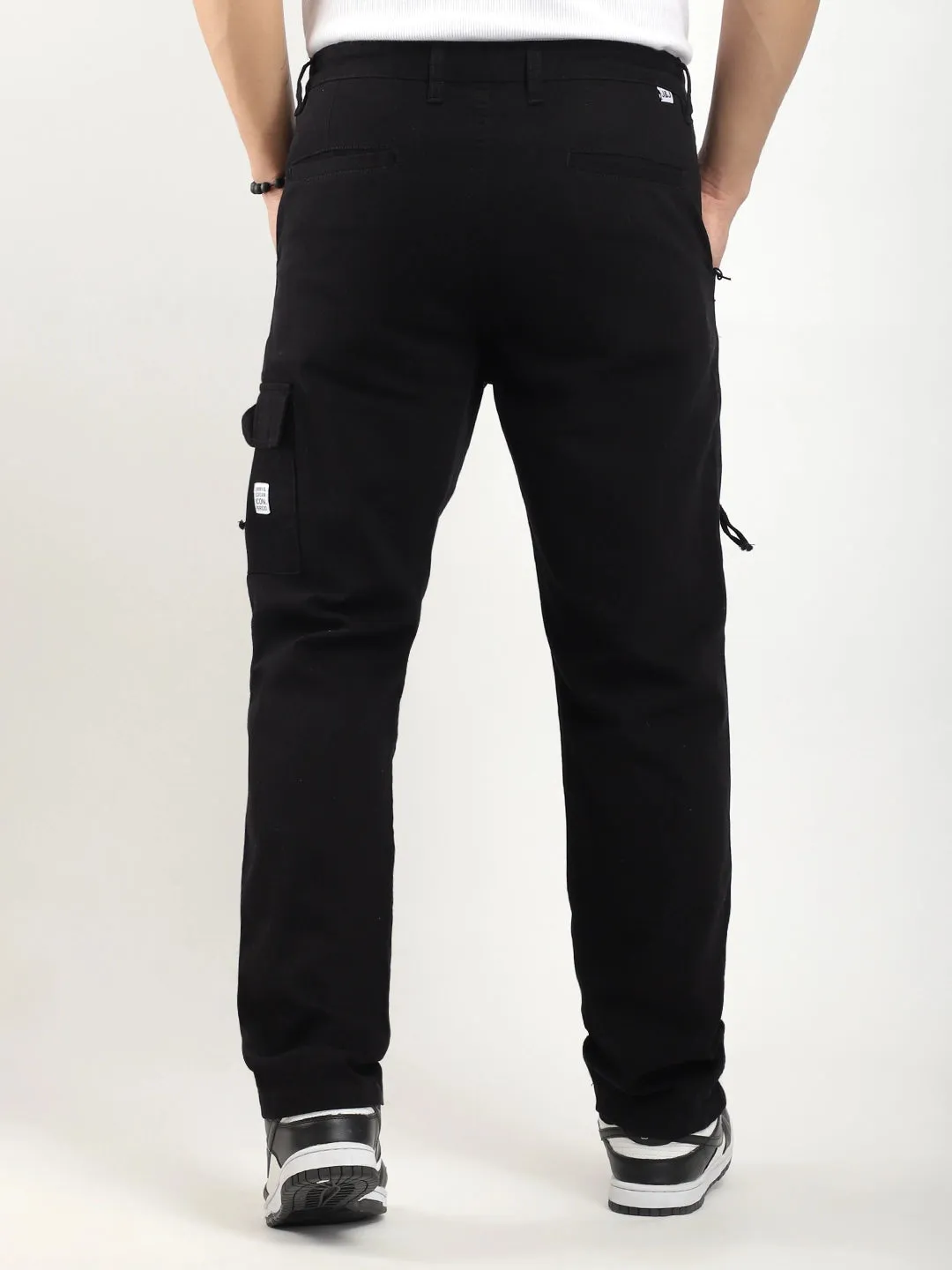 Cambridge Gear Black Cotton Cargo