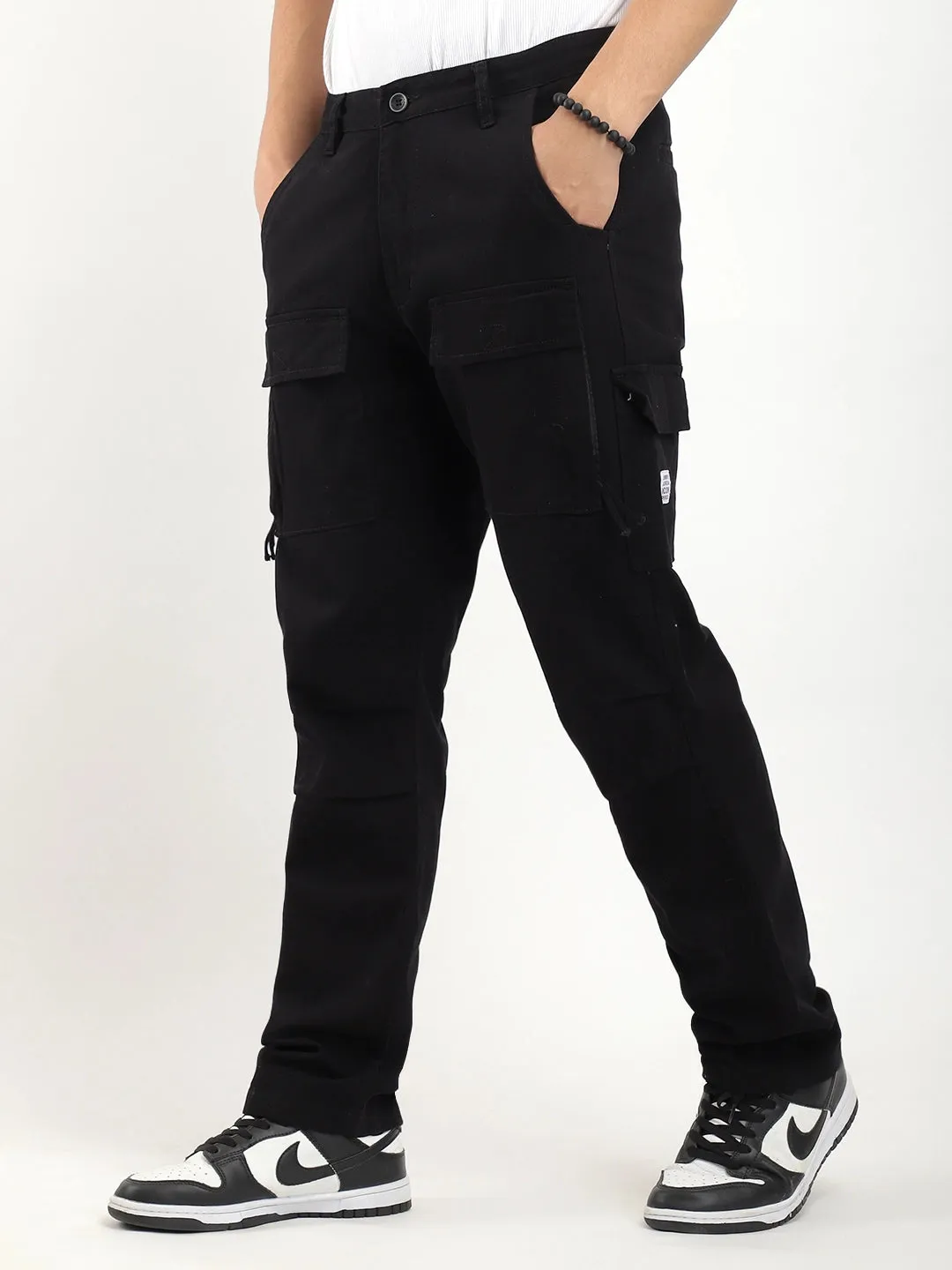 Cambridge Gear Black Cotton Cargo
