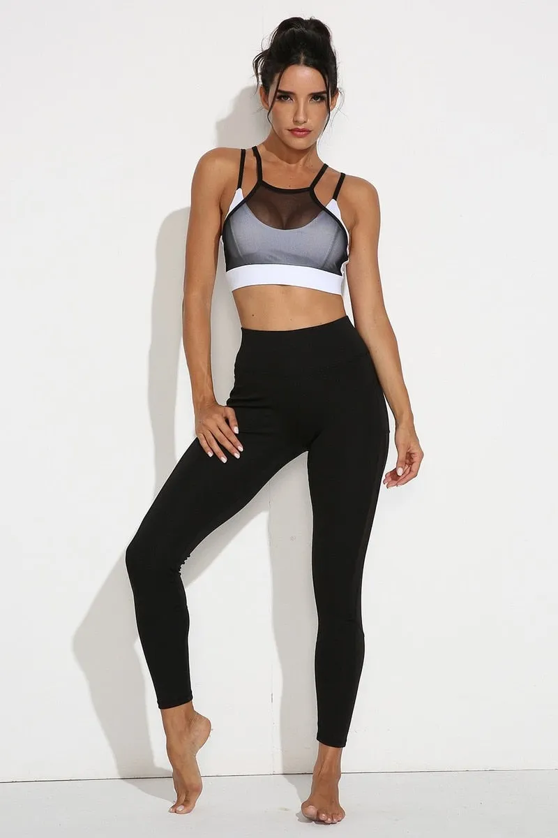 Fitness Workout Women's Padded Sports Bra