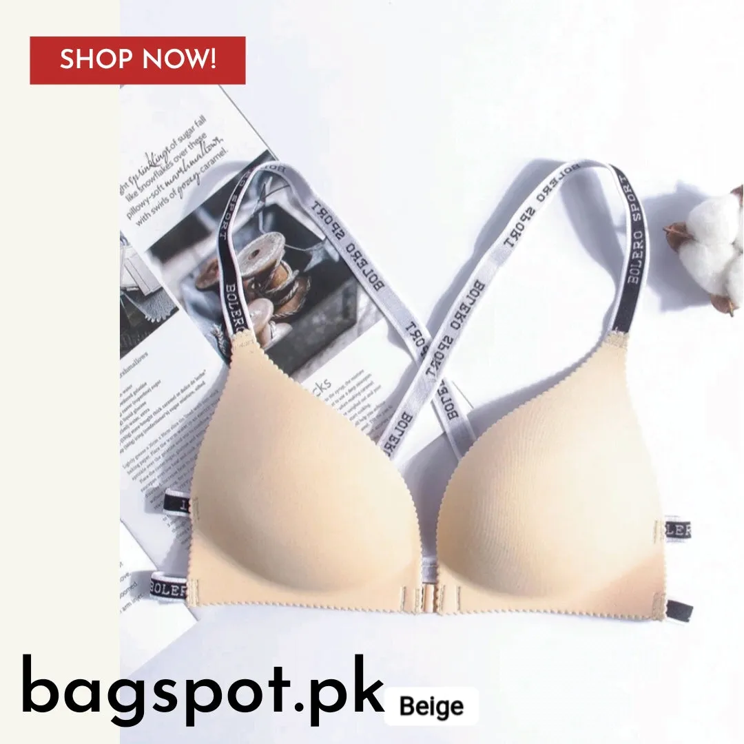 Front Opening Bra