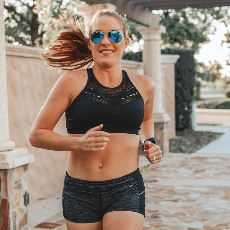High Neck Sports Bra