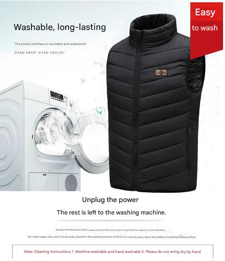 Insulated Heated Puffer Vest