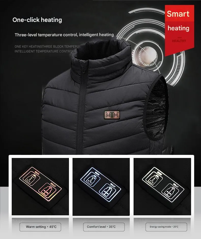 Insulated Heated Puffer Vest