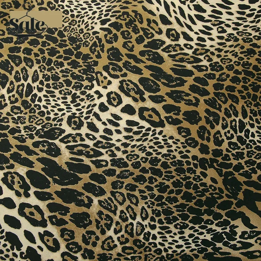Leopard Print Flowing Maxi Skirt