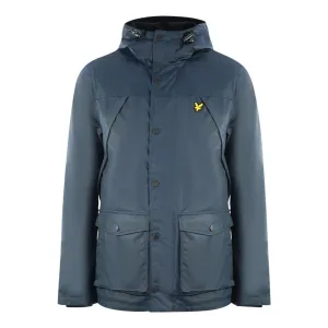 Lyle & Scott Micro Fleece Lined Navy Blue Jacket