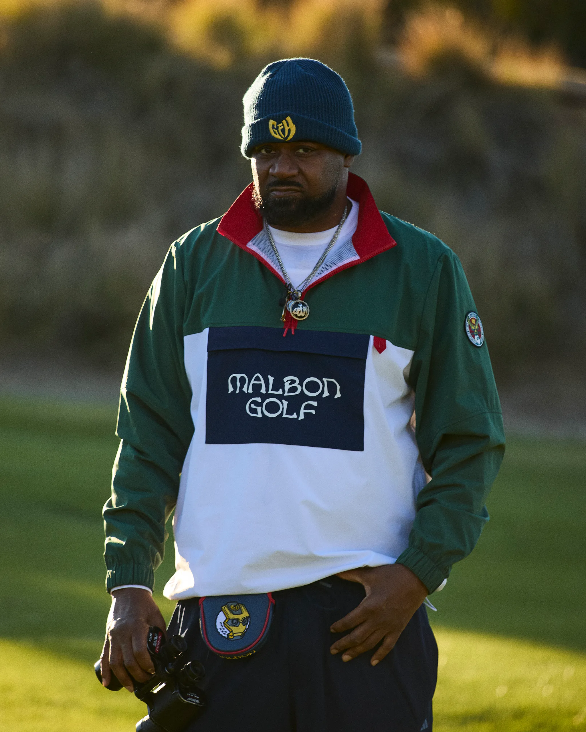 MALBON X GHOSTFACE KILLAH PULLOVER WINDBREAKER