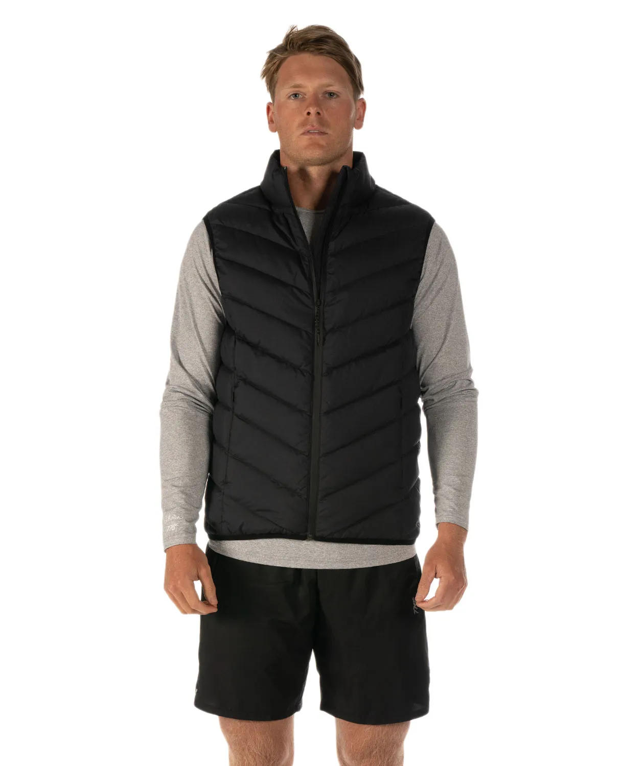 Men's Cumulus Puffer Vest - Black