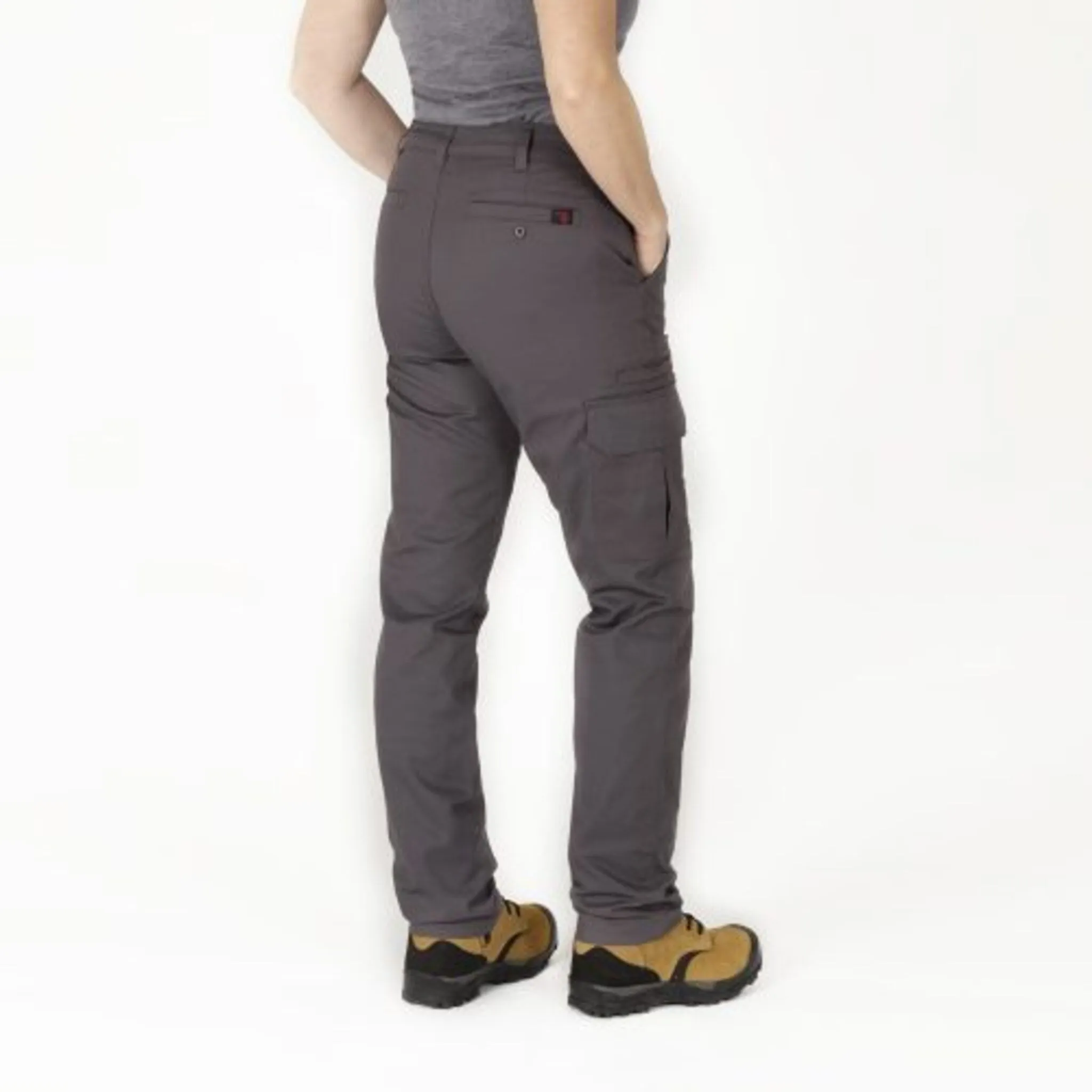 P&F Women's Stretch Cargo Work Pants 820, Durable Poly/Cotton Blend, Water Repellent, Multi-Pocket Design, Contour Waistband, Stain Resistant | Sizes 00-24