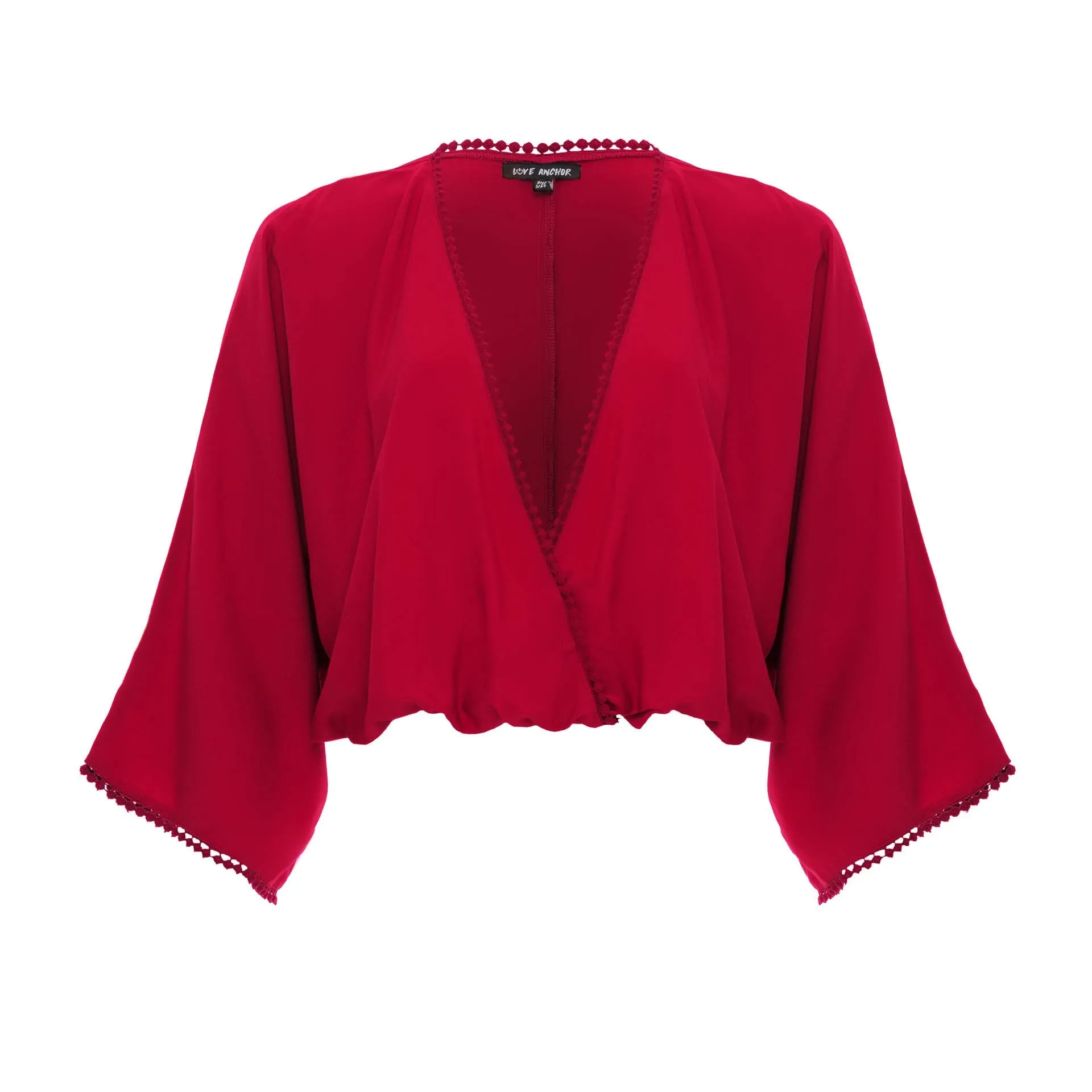 Sakura, Plain, Long Sleeved Top