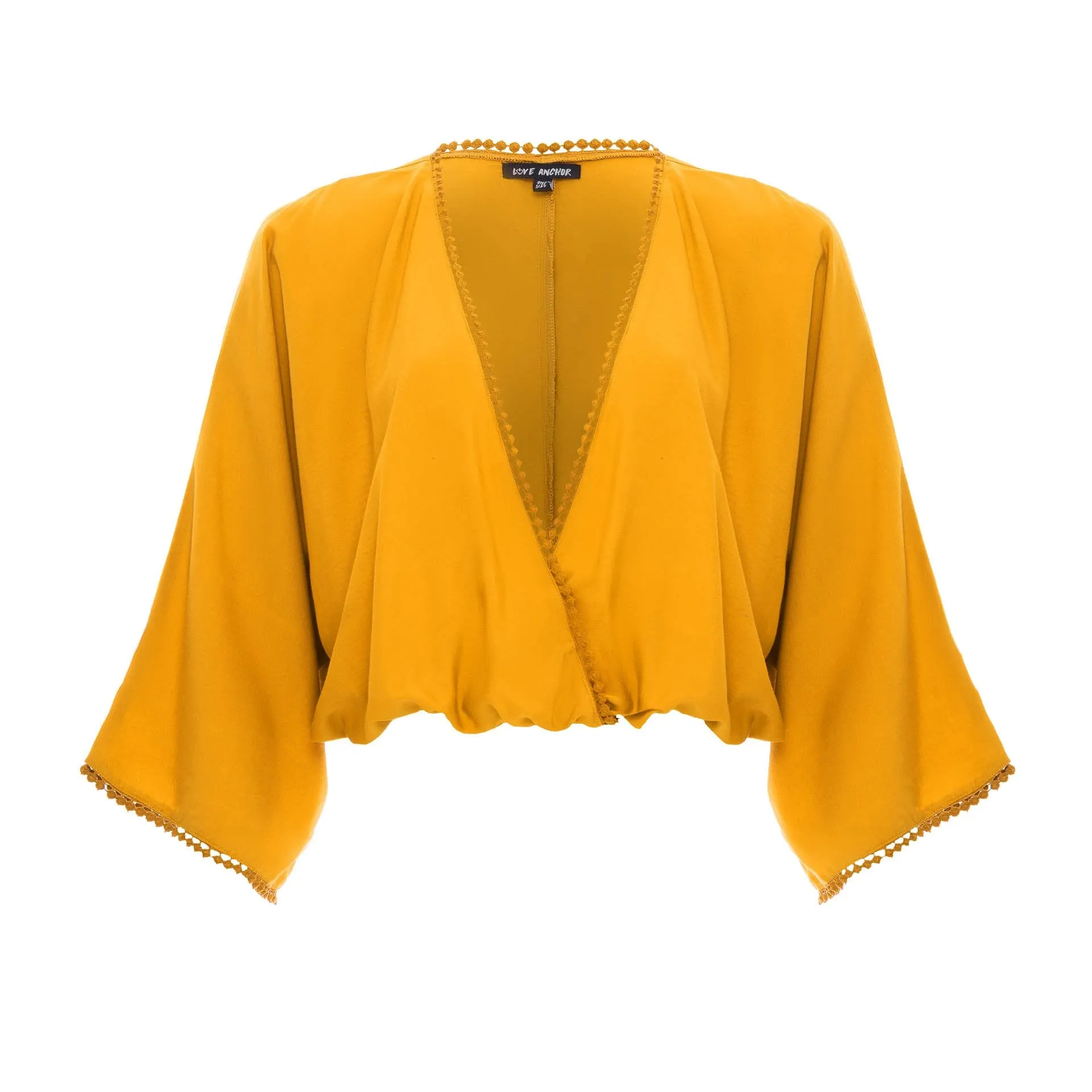Sakura, Plain, Long Sleeved Top