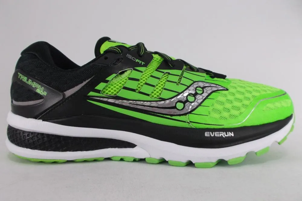 Saucony scarpa da corsa da uomo TRIUMPH ISO 2 S20290 6 verde nero