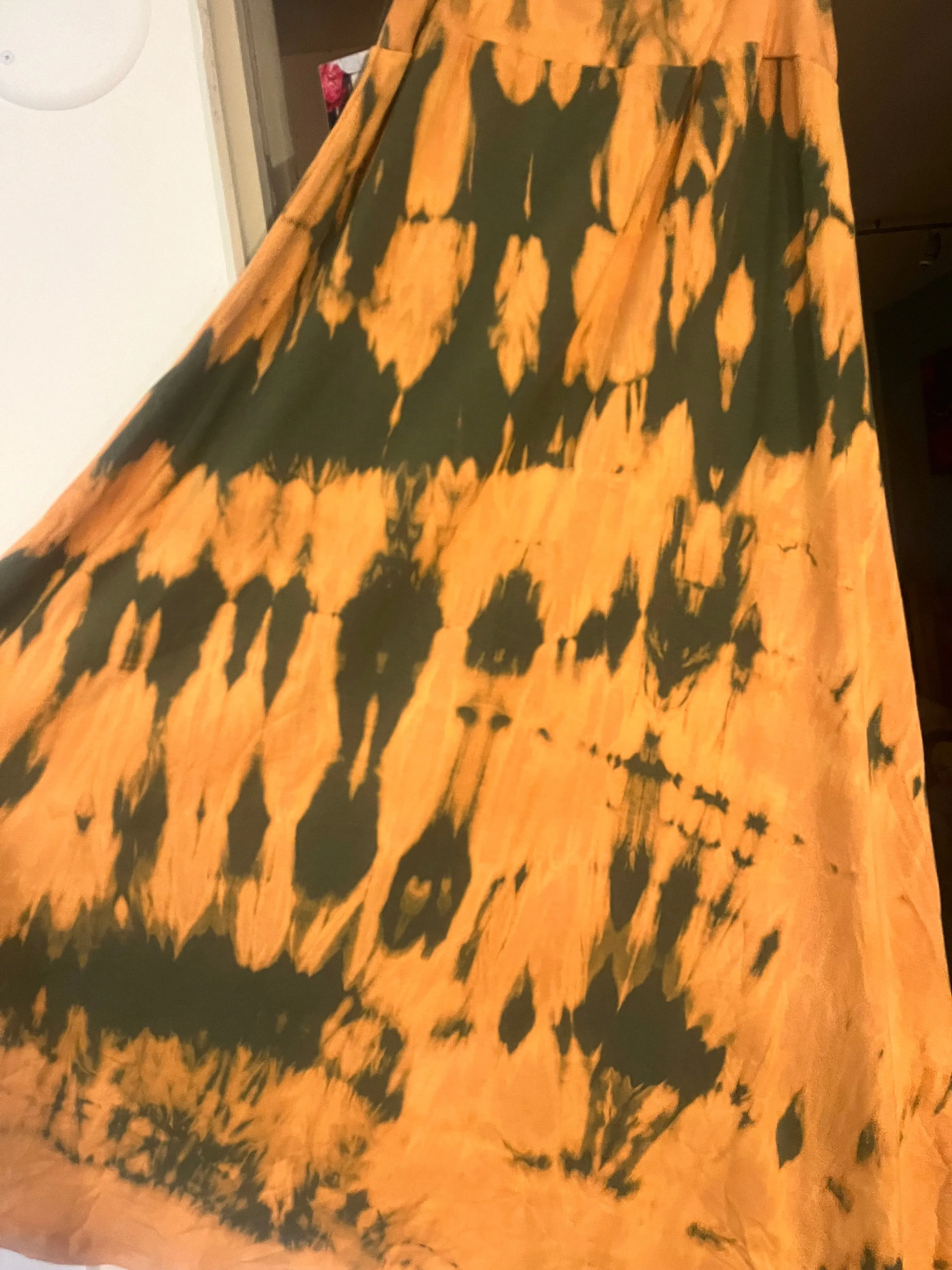Triple Moon Skirt - shibori 30% off