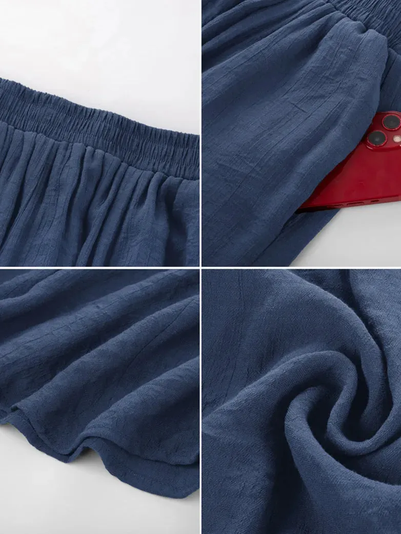 Women Renaissance Big Swing Flared Maxi Skirt with Pocket