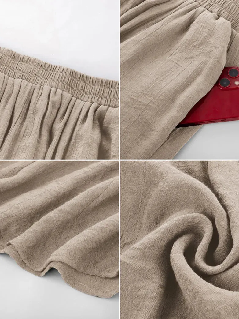 Women Renaissance Big Swing Flared Maxi Skirt with Pocket