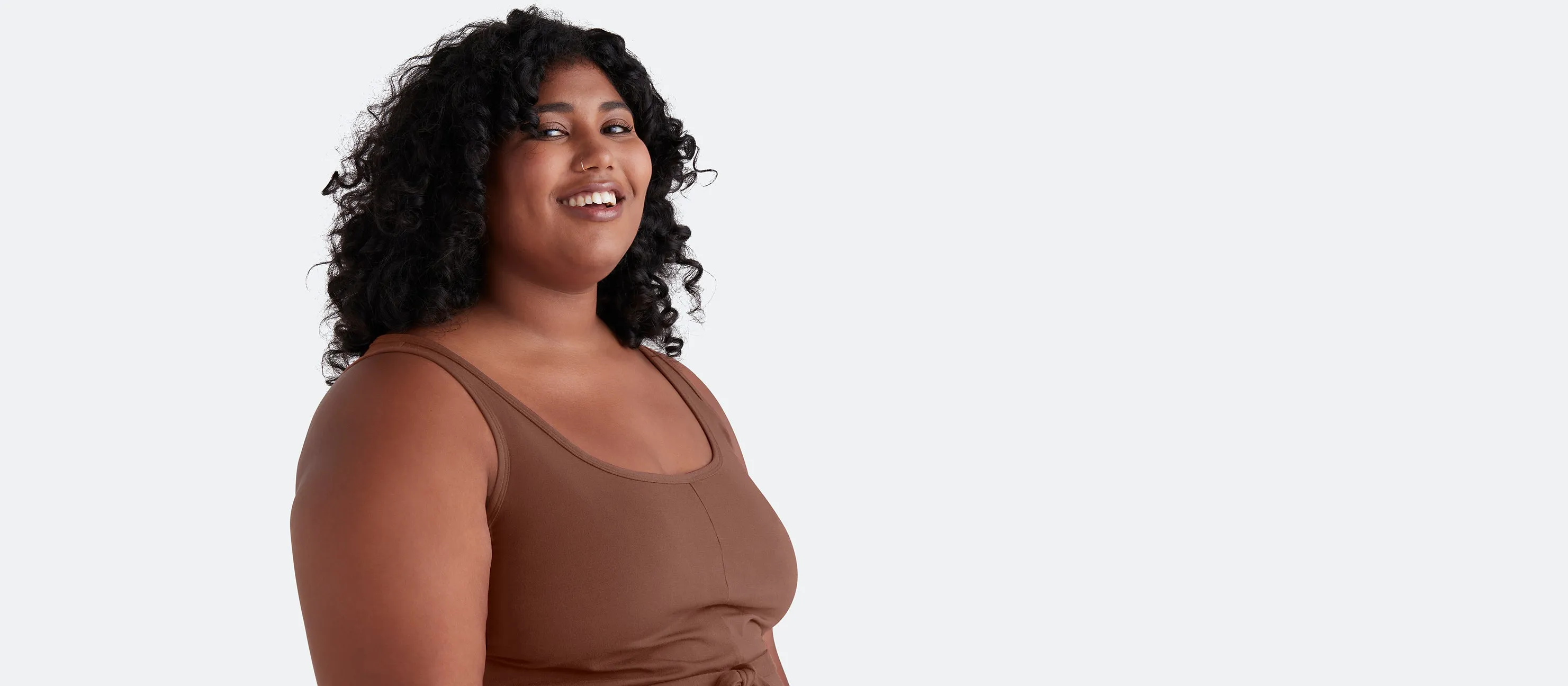 Women's Modal Jumpsuit | Walnut Shell