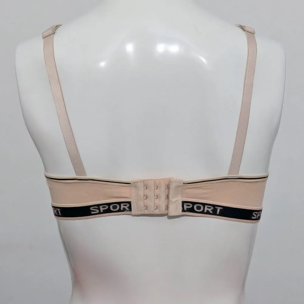 Women's Padded Sport Bra - Skin